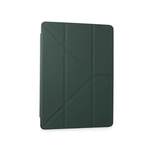 Newface Samsung Galaxy Tab A9 Plus Kılıf Kalemlikli Mars Tablet Kılıfı - Koyu Yeşil