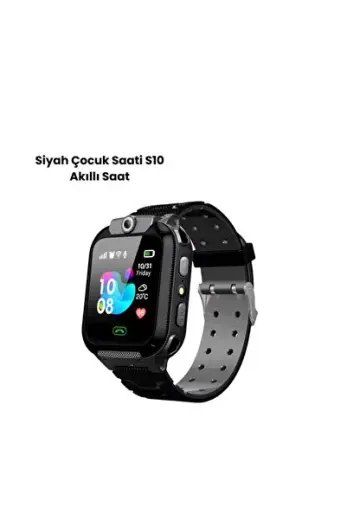 S10 Akıllı Çocuk Saati SİYAH - MIYNG9888-4167