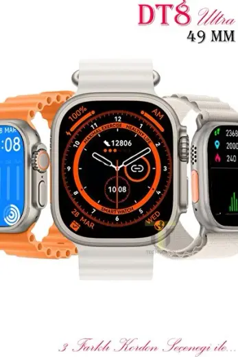 Dt 8 Ultra Plus 2.02 Inç Akıllı Saat Premium 2023 Son Sürüm Smart Watch 49 Mm Watchultra