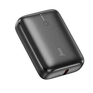 Juo JSP610-B 10000 mAh 22.5W USB-A + USB-C Powerbank Taşınabilir Hızlı Şarj Cihazı Siyah