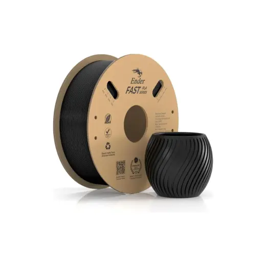 Creality Ender Fast Siyah 1.75MM Pla 3D Baskı Filamenti