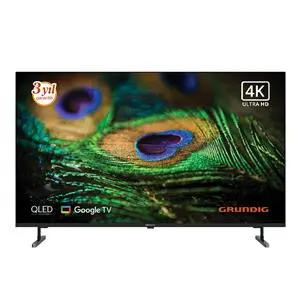 GRUNDIG 55GQ750A 55inc 139 cm 4K UHD Google Smart QLED TV,Uydu Alıcılı