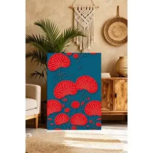 Mgi Design Modern Premium Çiçek Tablosu Doğa Kanvas Tablo Estetik Ev Aksesuarı | Modern Duvar Dekoru | Salon, Yatak Odası Ve Ofis İçin | Sanatsal Ev Dekorasyonu 50x70 cm