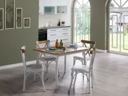 Essen Mutfak Masa Takımı Beyaz 3