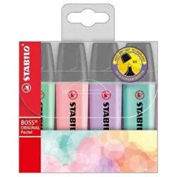 Stabilo Boss Original Pastel 4 Renk