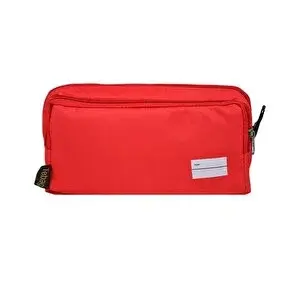 Tebag İki Gözlü Kırmızı Kalem Çantası
