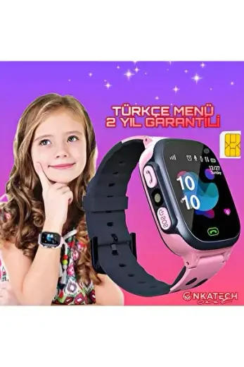 Onkatech Q500s/2021 Akıllı Çocuk Takip Saati