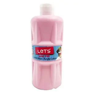 Lets Akrilik Boya 500 Ml Pembe