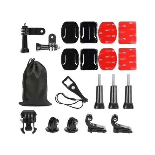 Fimtech Sjcam, Xiaomi Yi, Eken, Soocoo, Gopro Uyumlu Kask Bağlantı Seti