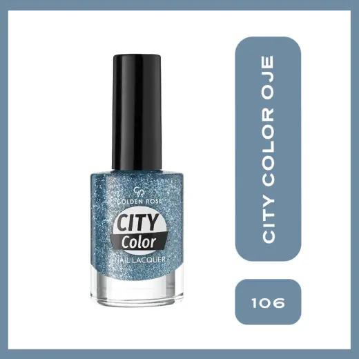 Golden Rose City Color Nail Lacquer Oje 106