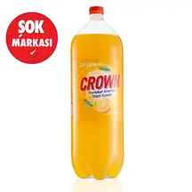 Crown Portakal Aromalı Gazoz 2.5 L