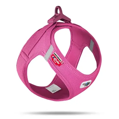 Curli Vest Harness Köpek Göğüs Tasması 38,3x43,3cm (Fuşya) [S]
