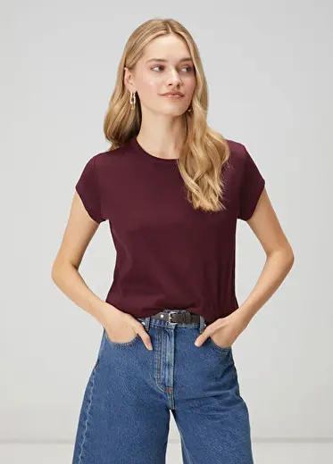 Mürdüm Basic T-shirt