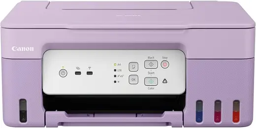 Canon G3430 Wi-Fi + Tarayıcı + Fotokopi Renkli Çok Fonksiyonlu Tanklı Mor Mürekkep Püskürtmeli Yazıcı
