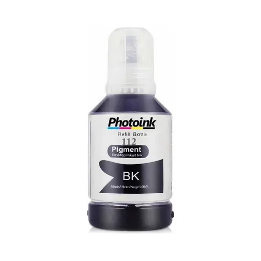 Photoink Epson 112 L6550 L6570 L6580 L11160 Ecotank Photoınk Siyah Mürekkep