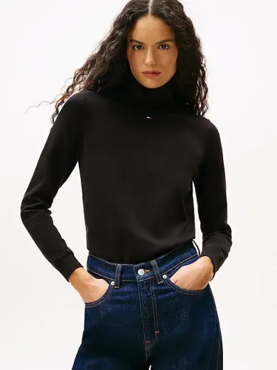 Kadın TJW Essential Turtleneck Kazak