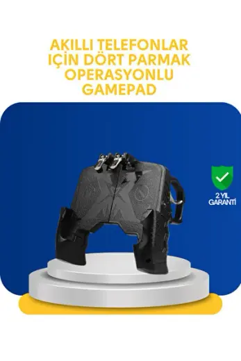 Gerçekçi Oyun Deneyimi Sunan Dört Parmak Mobil Gamepad - Lisinya