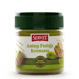 Servet Şeker İlavesiz Antep Fıstık Kreması 200 g 2