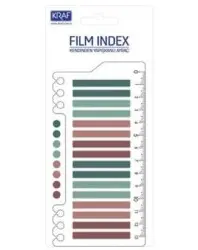 Kraf Index Fılm Pp 6X45Mm 20Yp Cetvelli Morandı Color 16645-2