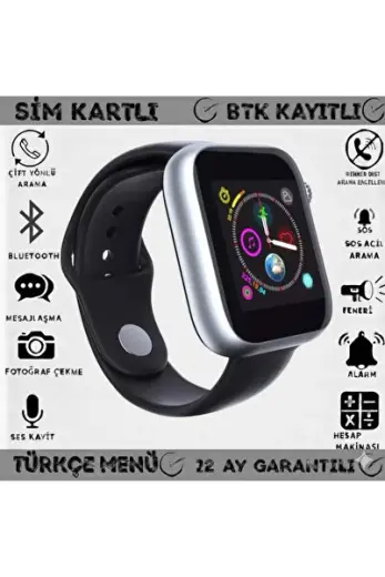 A10 Sim Kartlı Akıllı Saat