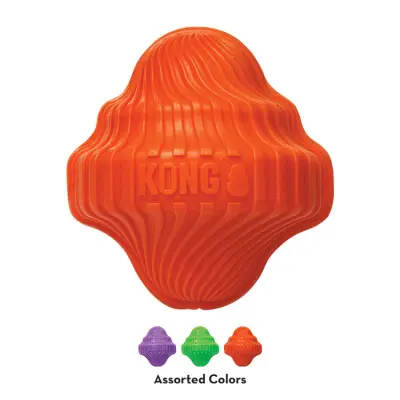 Kong Squeezz Orbitz Top Köpek Oyuncağı [M/L] (Karışık Renkli)