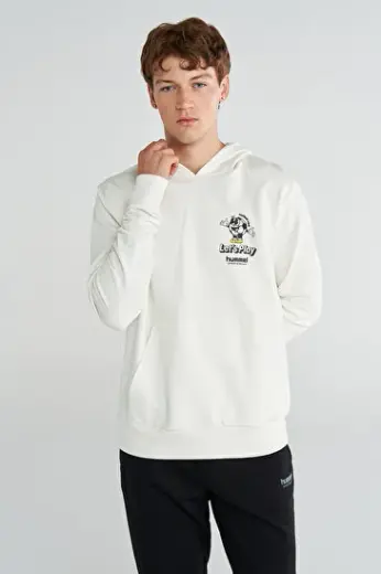 FOOTBALL MASCOR HOODIE Ekru Erkek Hoodie