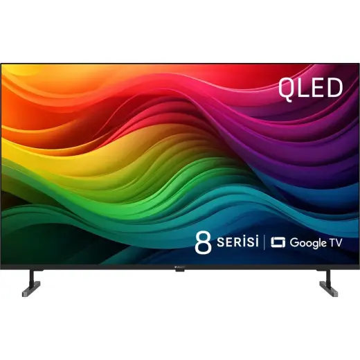 Die Grup Arçelik 8 Serisi A 855 C 4K Ultra Hd 55" 140 Ekran Uydu Alıcılı Google Smart QLED Tv