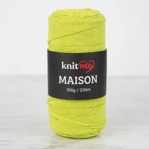 Knitme MAISON Fıstık Yeşili Örgü İpi - KNM13