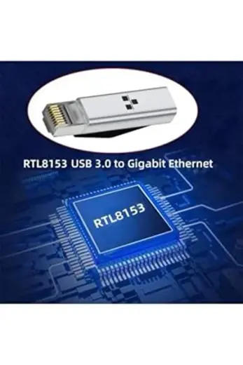 nht shop USB-C to Ethernet Adaptör, RJ45 Gigabit Ağ Dönüştürücü, 1000Mbps, CAT6 Uyumlu, Mac Pro Tabl