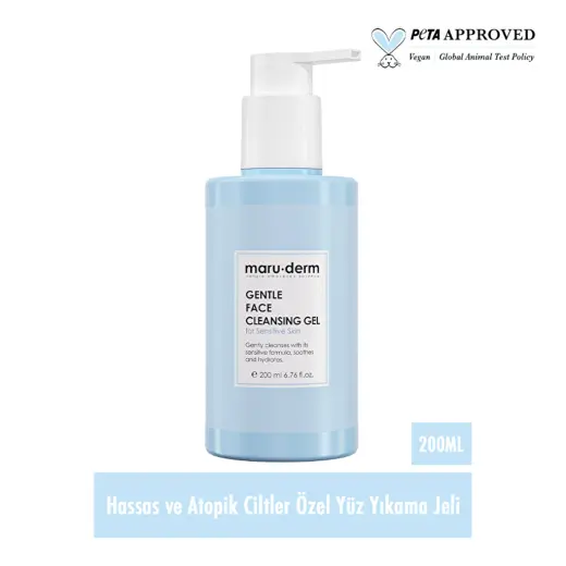Maruderm Hassas ve Atopik Ciltler İçin Yüz Yıkama Jeli 200 ml