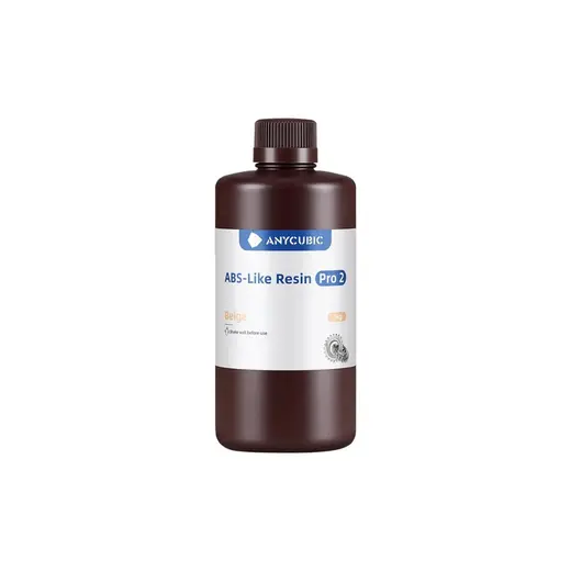 Anycubic 1kg Bej ABS-Like Resin Pro 2 Renkli Malzeme ile Yüksek Baskı Kalitesi Sağlar