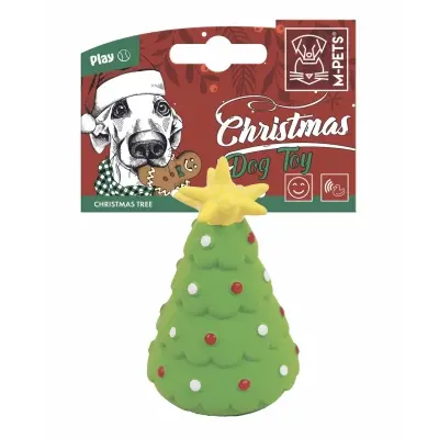 M-Pets Christmas Tree Köpek Oyuncağı 6,5x6,5x10cm