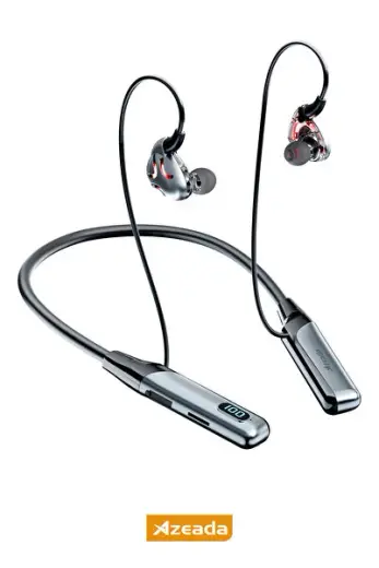 Boyundan Askılı Bluetooth 5.3 Kulaklık - Spor Kulaklık - LCD Ekranlı - SD Kartlı - 60 Saat Standart