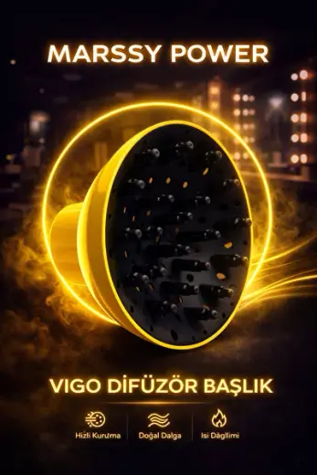 Profesyonel Kuaför Fön Makineleri Difüzör Başlığı YK-130