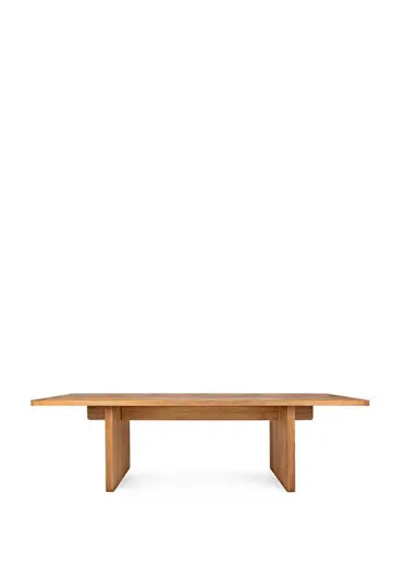 Alpha Teak Dikdörtgen Yemek Masası