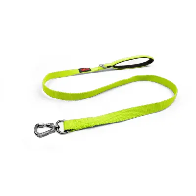 Tailpetz Match Kedi ve Köpek Gezdirme Kayışı 100x1,5cm (Neon Sarı)