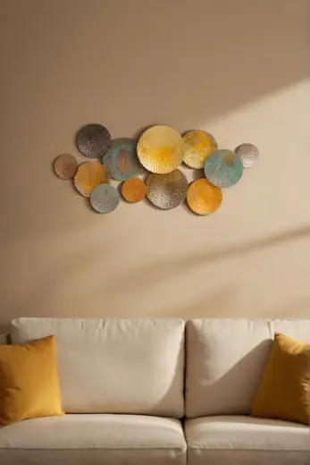 Opulentus Metal Duvar Süsü