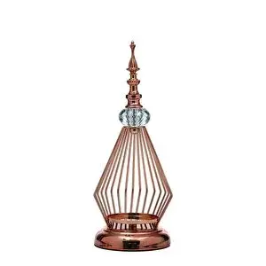 Vitale Prizma Dekoratif Mumluk Bronz 13x12x32 Cm Ak.je0070