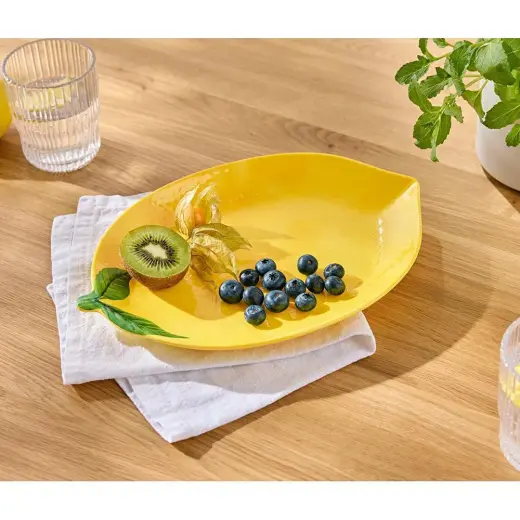 Tchibo Servis Tabağı, Melamin, Limon