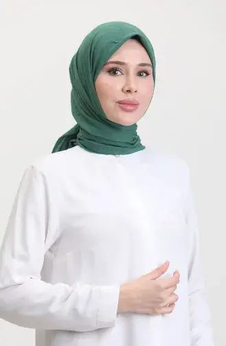 Bambu Eşarp 70248-17 Zümrüt Yeşili