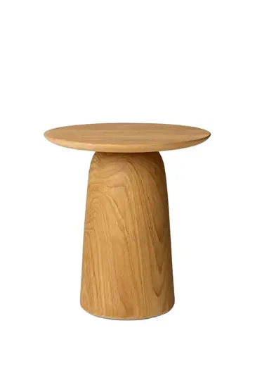 Tribu Dunes Natural Teak Bahçe Yan Sehpa