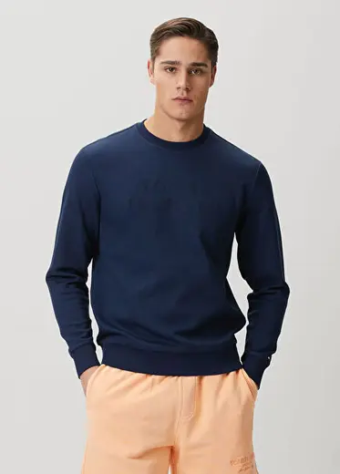 Mavi Logo Nakışlı Sweatshirt