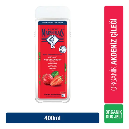 Le Petit Marseillais Duş Jeli Çilek 400 ml