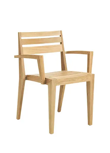 Ribot Teak Kollu Sandalye