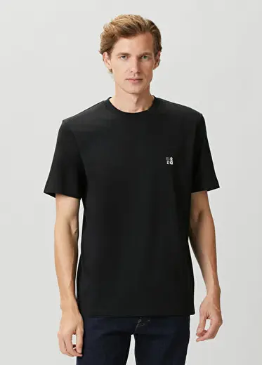 Regular Fit Siyah T-shirt