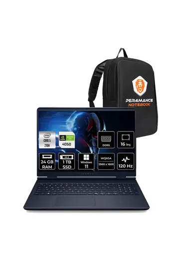 Alienware 16 Aurora Core5 210H 24GB 1TB SSD RTX4050/6GB 85W 16" 2K QHD+ W11H Gaming Laptop