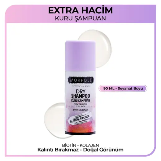 Morfose Ekstra Hacim Kuru Şampuan 90 ml