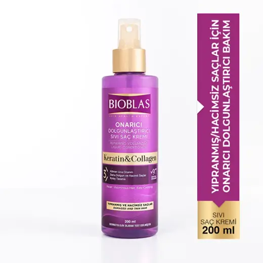 Bioblas Kolajen & Keratin Sıvı Saç Kremi 200 ml