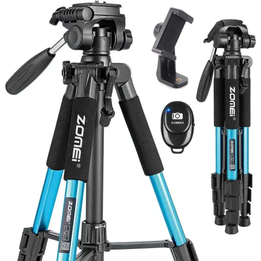 Zomei Q111 Profesyonel Alüminyum Tripod 5 kg Taşıma Kapasiteli