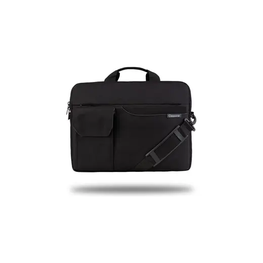 Classone TL7000 Workout 15.6" Su Geçirmez Kumaş ,macbook Mac Air, Notebook, Laptop El Çantası-Siyah